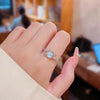 Light Luxury Small Number Fantasy Blue Planet Ring Female - Myluvfit