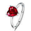 Loving Heart Zircon Women's Creative Ring - Myluvfit
