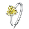 Loving Heart Zircon Women's Creative Ring - Myluvfit