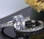 Set Rings 2Pcs For Women Finger-rings Statement Jewelry Double Stackable - Myluvfit