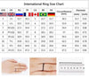 Set Rings 2Pcs For Women Finger-rings Statement Jewelry Double Stackable - Myluvfit