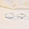 Adjustable Couple Rings: Perfect for Him & Her, Easily Sized! - Myluvfit