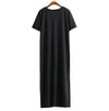 Casual Black Long Dresses - Myluvfit