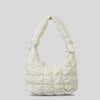 Simple Quilted Bubble Texture Cloud Pleated Handbag For Women - Myluvfit