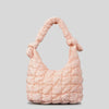 Simple Quilted Bubble Texture Cloud Pleated Handbag For Women - Myluvfit