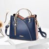Color Block Handbag Love Tassel Decor Crossbody Bags For Women - Myluvfit