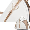 Color Block Handbag Love Tassel Decor Crossbody Bags For Women - Myluvfit