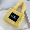 Lamb Fur Fluffy Bag Niche Fashion Mini Tote Handbag Female - Myluvfit