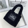 Lamb Fur Fluffy Bag Niche Fashion Mini Tote Handbag Female - Myluvfit