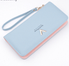 Leather Wallets Women Purses Zipper Long - Myluvfit