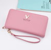 Leather Wallets Women Purses Zipper Long - Myluvfit