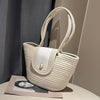 New Pearl Bag Large Capacity Cotton String Woven Handbag For Women - Myluvfit