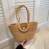 New Pearl Bag Large Capacity Cotton String Woven Handbag For Women - Myluvfit