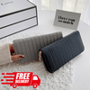 U Leather Pattern Clutch Bag Simple Fashion Lady Purse - Myluvfit