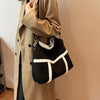 2pcs Women Plush Totes Casual Large-capacity Suede Handbag Winter Bags - Myluvfit