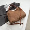 2pcs Women Plush Totes Casual Large-capacity Suede Handbag Winter Bags - Myluvfit