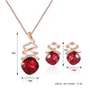 Stunning Jewelry Set: Necklace & Earrings for Fashion-Forward Women - Myluvfit