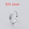 LNRRABC Leaf Ring for Women - Myluvfit