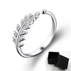 LNRRABC Leaf Ring for Women - Myluvfit