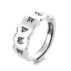 Get Stylish: Sterling Silver Heart Sutra Rings - Myluvfit