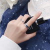 Get Stylish: Sterling Silver Heart Sutra Rings - Myluvfit