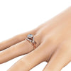 Stunning Flower Design Jewelry: Rose Gold Ring for Women - Myluvfit