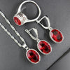Jewelry Set Diamond, Zircon, Copper-plated - Myluvfit