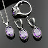 Jewelry Set Diamond, Zircon, Copper-plated - Myluvfit