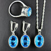 Jewelry Set Diamond, Zircon, Copper-plated - Myluvfit