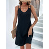 Fashion Slim Fit Slimming Sleeveless Dress Womens Clothing - Myluvfit