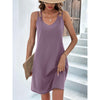 Fashion Slim Fit Slimming Sleeveless Dress Womens Clothing - Myluvfit