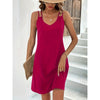 Fashion Slim Fit Slimming Sleeveless Dress Womens Clothing - Myluvfit