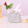 Women Handbag Evening Bags For Party New Women Chain Shoulder Bag Ladies Fashion Gold Clutch Box Bag Women Messenger - Myluvfit