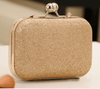 Women Handbag Evening Bags For Party New Women Chain Shoulder Bag Ladies Fashion Gold Clutch Box Bag Women Messenger - Myluvfit