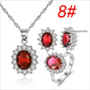 Radiant Jewelry Set: Necklace, Ring, and Stud Earrings - Brighten Your Look! - Myluvfit