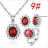 Radiant Jewelry Set: Necklace, Ring, and Stud Earrings - Brighten Your Look! - Myluvfit