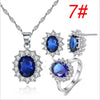 Radiant Jewelry Set: Necklace, Ring, and Stud Earrings - Brighten Your Look! - Myluvfit