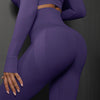 High Waist Seamless Yoga Pants Women's Solid Color Full Length Leggings Fitness Hip Up Running Sport Gym Legging Outfits - Myluvfit