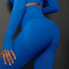 High Waist Seamless Yoga Pants Women's Solid Color Full Length Leggings Fitness Hip Up Running Sport Gym Legging Outfits - Myluvfit