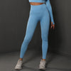 High Waist Seamless Yoga Pants Women's Solid Color Full Length Leggings Fitness Hip Up Running Sport Gym Legging Outfits - Myluvfit