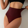 High Waisted Tuck Pants Underwear Lady Sexy Bodybuilding Girdle T-back - Myluvfit