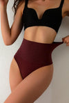High Waisted Tuck Pants Underwear Lady Sexy Bodybuilding Girdle T-back - Myluvfit