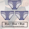 Low Waist Mesh Solid Color Briefs - Myluvfit