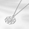Mandala Flower Pendant Necklace - Myluvfit