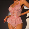 New Body-shaping Love Lace Backless See-through Sexy Erotic Lingerie - Myluvfit