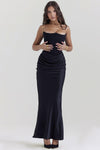 Off-shoulder Slimming Fishbone Skinny Silk Casual Women - Myluvfit