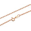 18K Rose Gold-plated Jewelry With Artificial Red Tourmaline - Myluvfit