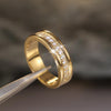 Stunning European & American Style Golden Ring Jewelry - Copper Plated Fashion Ring - Myluvfit