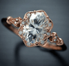 Sparkle in Style: 14k Gold-Studded Topaz Ring - Stunning 925 Silver Jewelry! 🌟💍✨ - Myluvfit