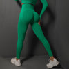 Seamless Stretch High Waist Belly Contracting And Close-fitting Trousers - Myluvfit